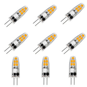 Atacado G4 Lâmpada LED 1.3W 2700K Branco Quente Bi-Pin Base para Caravana Iluminação 12V AC com 10000H Tempo
