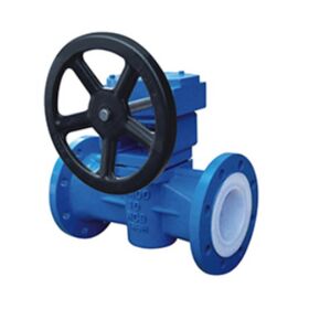 Robinet à opercule à revêtement fluoré API avec résistance à la corrosion pour usage industriel