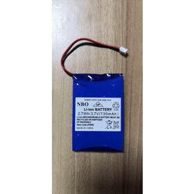 Battery manufacturer with customized support lithium polymer battery 730mah 3.7V for Walkie talkies