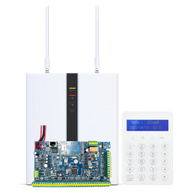 FOCUS Factory Direct-supply 8+16*8=132 Wired Zones Industrial Intruder Alarm System CID SIA Protocol FC-7668PRO