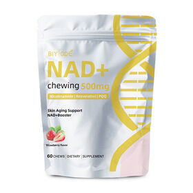 NAD comprimidos mastigáveis pele cabelo e unhas apoio nutrição suplemento