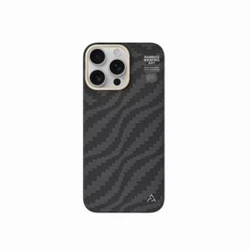Funda de lujo para iPhone 16 Pro, superventas, NUEVA, de fibra de aramida Kevlar, color negro niebla, a prueba de golpes y con Magsafe