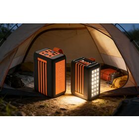 Fabricante de power banks de grande capacidade 80000mah, power bank portátil PD22.5W de carregamento rápido com display digital LED/lanterna integrada