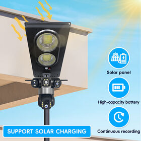1080P Outdoor 4G Solar Security Camera with V380 Pro, Two-Way Audio, IP66 Weatherproof, and FCC Compliance for Commercial Use