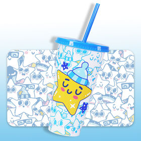 Factory Made 24oz Plastic Bottle 710ml Water Cup Customized Pattern and Color