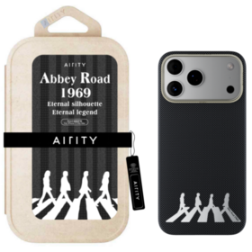 Bestseller NEU Abbey Road 1969 Silber Kevlar Stoßfest Ultradünne Handyhülle mit Magsafe für iPhone 17 Pro Max