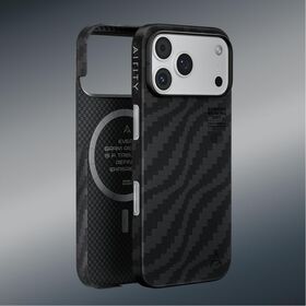 Bestseller NEU Fog Black Aramidfaser Kevlar Stoßfest mit Magsafe Premium Handyhülle für iPhone 16 Pro