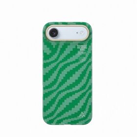 Funda para iPhone 17 Air de fibra de aramida Kevlar verde, a prueba de golpes, con MagSafe y recortes precisos - ¡La MÁS VENDIDA de China!