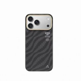 Hot-selling NEW Fog Black Aramid fibre Kevlar Shockproof with Magsafe phone case for iPhone 17 Pro Silky smooth Swip