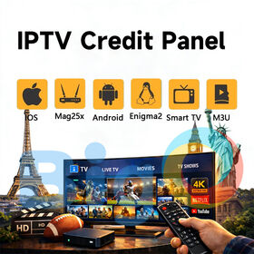 Painel IPTV 4K Premium Tivi One Strong 8K Atacado Global para Revendedores Goldenott Max TV para a Europa