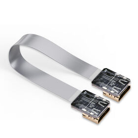 Câble HDMI Femelle vers Femelle, Connecteur HDMI Femelle, Adaptateur HDMI Droit, Câble d'Extension Vidéo TV Ordinateur 1080p, Port HDMI Femelle