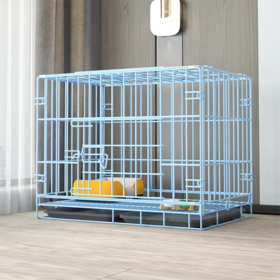 Jaulas para perros de metal apilables y plegables con cable, jaulas para mascotas y casas para gatos, se venden como pan caliente