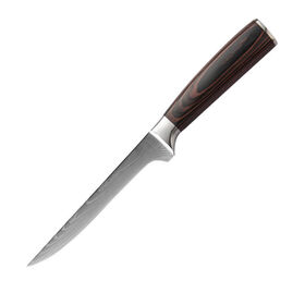 Bestseller Küchenmesserset - Profi-Kochmesser aus Kohlenstoffstahl mit Pakkaholzgriff, Rindfleisch-Schneidemesser, Obstschälmesser, Kochutensilien