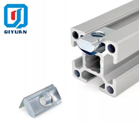 Rear-mounted spring nut, industrial extruded aluminum profile accessories fasteners,Anti-torsion Subsequent Nut