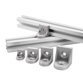 Die-cast steering Angle aluminum/Corner braces/Die Cast Bracket,Industrial aluminum profile accessories connectors.