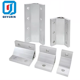 Industrial aluminum profile accessories connectors Angle profile bracket 50*50 series.