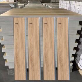 Lantai Vinyl Laminasi Parket Rekayasa Mewah 8mm Tahan Air Plastik ABA Papan Lantai SPC