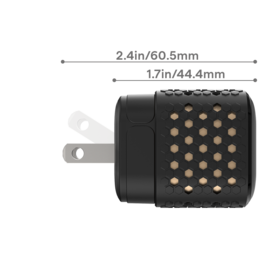 Pengisi Daya GaN Lipat Ultra Kompak 65W PPS untuk iPhone 17/16, Pengisi Daya Cepat USB C untuk Google Pixel 10