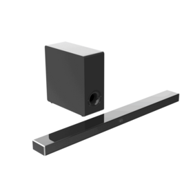 Hot Style 80W Slim soundbar with wired subwoofer model for Modern Home Audio