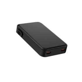 Adaptador de Viaje Desmontable y Plegable 65W Ultra Compacto con Enchufe US+EU, Cargador de Pared MiniGaN de 2 Puertos (2C) para iPhone, Laptops, Tablets y Teléfonos