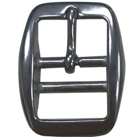 Nueva llegada precio bajo venta como tortas calientes hebilla de zinc-estaño sola punta 2,5 cm oro/plata brillante