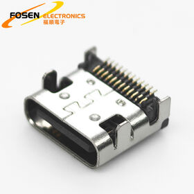 Prix usine OEM 7.9mm SMT Double rangée Type C Port de charge pour carte PCB
