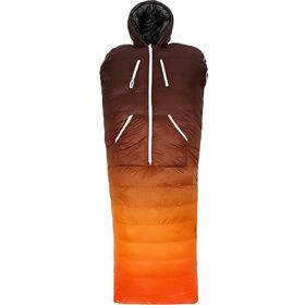Kantong tidur ringan hangat bentuk manusia desain hands-free tahan air portabel untuk berkemah, hiking, perjalanan luar ruangan
