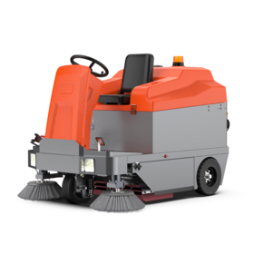 Industrial Ride On Sweeper Max Cleaning Efficiency 10500sqm H Medium Large Size Construction Site Equipment