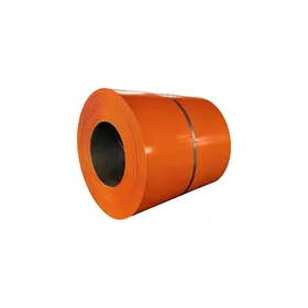 Durable PPGI Prepainted Galvanized Steel Coil RAL 2009 For Exterior Wall Facade Cladding