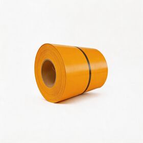 Bobines d'acier prélaqué RAL 1028 pour revêtement de mur extérieur, fabrication en Chine