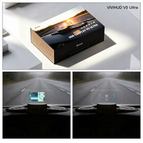 Original Fabrikpreis universelles OBD HUD Head-Up-Display mit GPS-Navigation, 2 Jahre Garantie für Autos, CarPlay-fähig