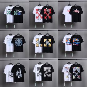 Luxury Designer Brand Men's T-Shirt Street Style Graphic Print Premium Cotton Streetwear Clothes