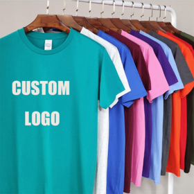 T-shirt Oversize 100% Coton 200GSM de Haute Qualité avec Logo Personnalisé pour Hommes, T-shirt Uni à Col Rond pour Impression et Broderie