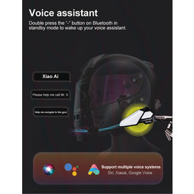 TOUCARE Intercom Bluetooth Earphones Motorcycle Riding Helmet Built in Intelligent Bluetooth Earphones Full Helmet