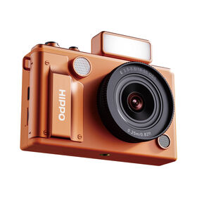 Kamera Digital Ultra 4K CCD dengan Layar Putar 180 Derajat, 48MP, Anti-Goyang, Lampu Kilat Terpasang, Tripod, dan Lampu Kecantikan Magnetik