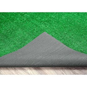Césped artificial Gran alfombra de área interior/exterior Verde-Verde exuberante, duradero y de bajo mantenimiento para patios, céspedes y más