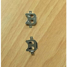 Battery Clip for one CR1220 Lithium Coin Cell, SMT Type. It is produced by the ISO 9001 certified factory.