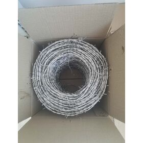 Barbed wire used for security defense