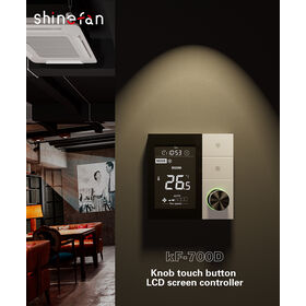 2026 Neue AC220V Heiz-Kühl-Lüfterkonvektor-Einheit mit 3 Geschwindigkeiten und 2 Rohren, Smart Home Thermostat