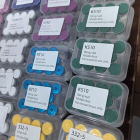 Fabricante Chino Polvo Blanco 99% Pureza Liofilizado Polvo de Péptido RT 5mg/10mg/15mg