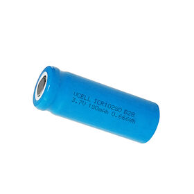 Baterai Li-Ion Isi Ulang ICR10280 3.7V 180mAh Grosir untuk Senter LED, Sikat Gigi Elektrik, Perangkat Digital