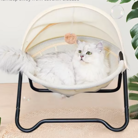 Nouvelle arrivée Voyage Lavable Amovible Grand Espace Durable Chat Hamac À La Main Stable Structure Trampoline Chat Hamac