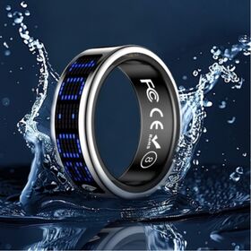 Schnellversand-Display HRV Smart Ring, mit Sportmodus, kann Herzfrequenz, Schlaf überwachen, KI-Smart-Ring