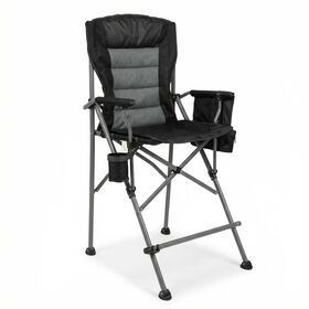 Custom High Foot Portable Leisure Travel Foldable Outdoor Makeup Chaise Fishing Folding Camping Garden Beach Director Chair