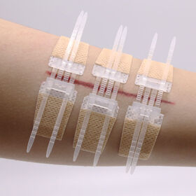 ISO13485 Certified Plastic Wound Closure Strips Custom Printed Easy Tear Sterile Packaging for Hospital Use