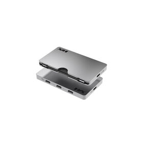 Factory price 4-in-1 Ultra-thin USB-C Hub Card-Sized Type-C Cable storage friendly for laptop network