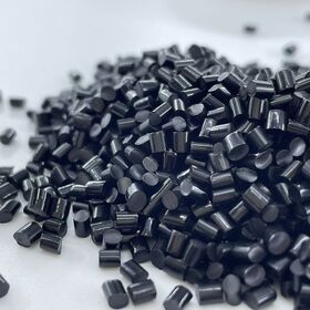 Manufacturer 85-95A Hardness Black TPU/TPR Virgin Granules good price for Shoe Soles