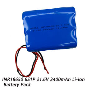 INR18650 7S1P 25.2V 2500mAh Rechargeable Li-ion Battery Pack for Industrial Power Tools
