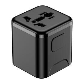 OL-A0 Weltweiter Internationaler Adapter - Universal-Reiseadapter, Kompakte Größe, Kleiner Stecker, Reiseladegerät, Kleiner Reiseadapter