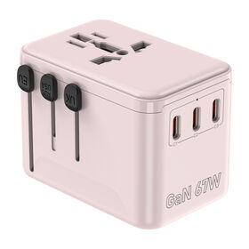 OL-A02-PQ67W Universal-Reiseadapter mit Stecker, superschnelles Laden, multifunktional, global